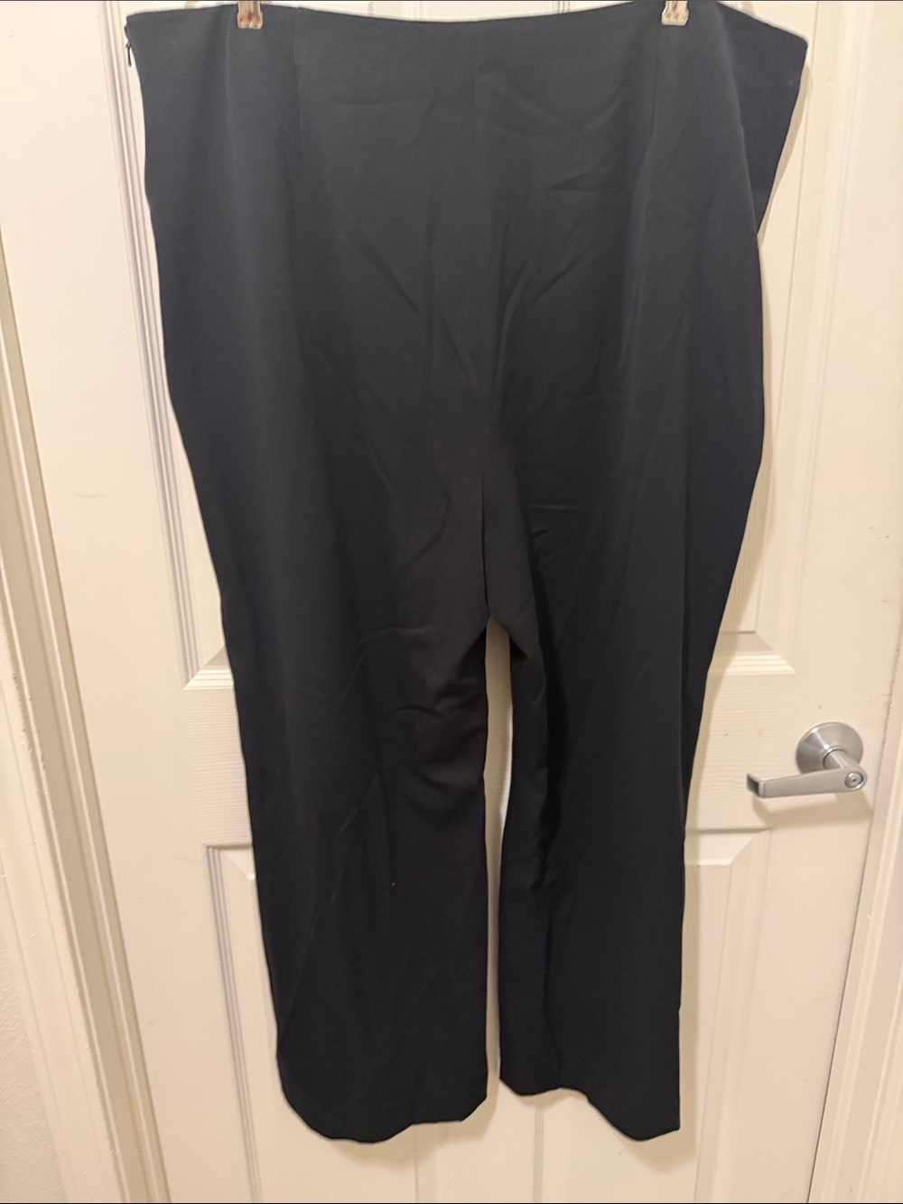 NIC+ZOE 18W Black Onyx Stretch Wide-Leg Pants. - Picture 8 of 8
